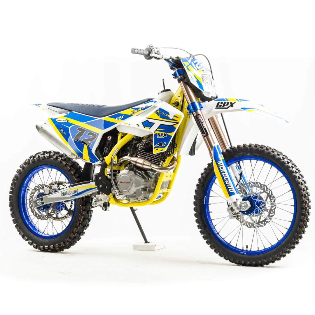 00000014053. Мотоцикл Кросс Motoland XT 250 ST 21/18 (172FMM) синий