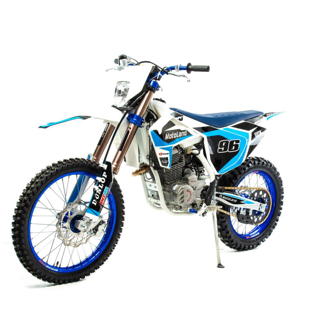 00000015364. Мотоцикл Кросс Motoland XT 250 ST 21/18 (172FMM) синий