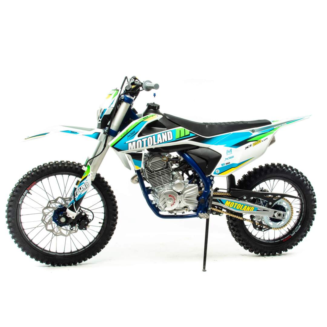 00000015637. Мотоцикл Кросс Motoland X3 250 LUX (172FMM) зеленый