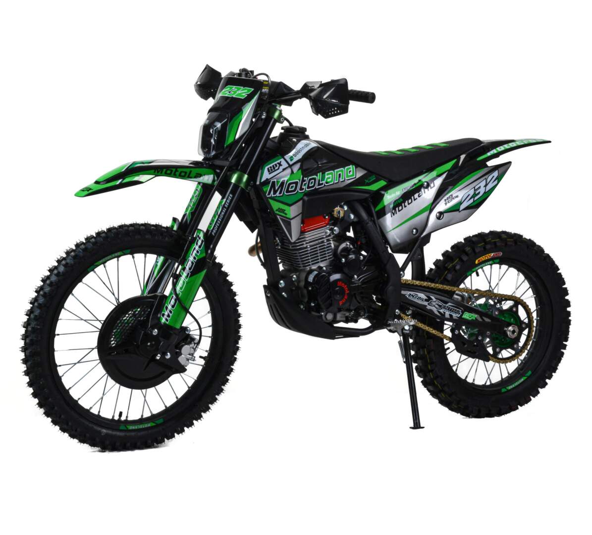 00000021151. Мотоцикл Кросс 300 XT300 HS (175FMM 4V) зеленый